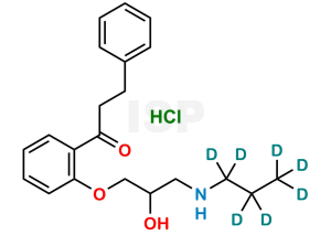 Propafenone D7 Hydrochloride - Image 1