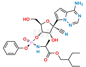 Remdesivir 5’-Desphosphate 3’-O-[(S)phosphate] - Image 1