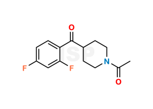Risperidone Difluoro Acetyl Impurity - Image 1