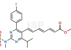 Rosuvastatin 2,3,4,5-Dianhydro Acid Ethyl Ester - Image 1