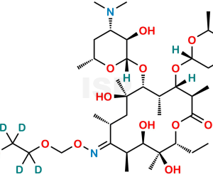 Roxithromycin D7 - Image 1