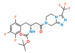Sitagliptin Impurity 18 (Sitagliptin N-Boc Impurity) - Image 1