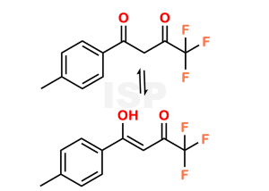 Sitagliptin Related Compound (1-(4-Methylphenyl)-4,4,4-Trifluorobutano-1,3-dione) - Image 1