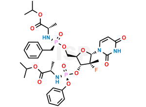 Sofosbuvir 3',5'-Bis-O-Phosphoramidate alpha-Isomer - Image 1