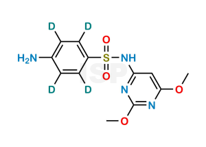Sulfamethoxazole D4 - Image 1