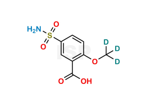 2-Methoxy-5-Sulphamoylbenzoic Acid D3 - Image 1