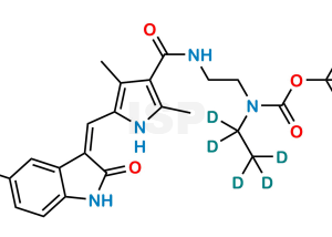 N-Boc N-Desmethyl Sunitinib D5 - Image 1