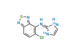 Dehydro Tizanidine-13C,15N2 - Image 1