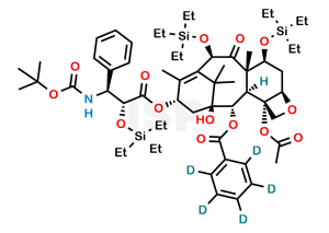 Docetaxel-d5 2’,7,10-Tris(triethylsilyl) Ether - Image 1