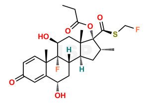 Desfluoro 6-Alpha Hydroxy Fluticasone - Image 1