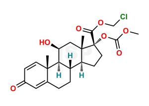 17-Methoxycarbonyl Loteprednol - Image 1