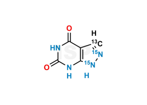 Oxipurinol 13C 15N2 - Image 1