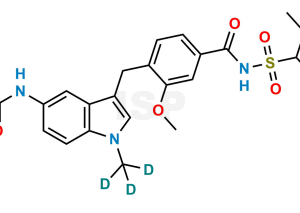 Decyclopentyl Zafirlukast-d3 Methyl Ester - Image 1