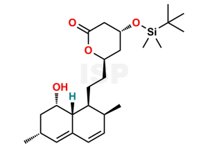 Lovastatin Diol Lactone 4-tert-Butyldimethylsilyl Ether - Image 1