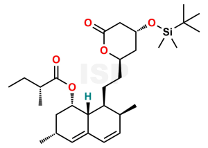 4-O-tert-Butyldimethylsilyl Epi Lovastatin - Image 1
