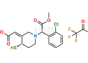 Clopidogrel Thiol Metabolite H3 Isomer TFA Salt - Image 1