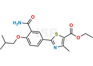 Febuxostat Ethyl Ester Amide Impurity - Image 1