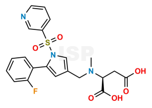 Vonoprazan N-Methyl Asparmic Acid Impurity - Image 1
