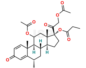 Methylprednisolone-17-propionate-11, 21 diacetate - Image 1