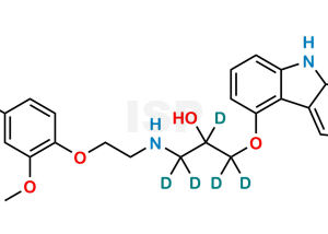 4 Hydroxy Phenyl Carvedilol D5 - Image 1