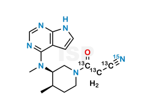 Tofacitinib 13C3 15N - Image 1