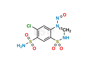 N-Nitroso Hydrochlorothiazide-13C - Image 1