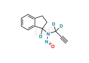 N-nittroso N-Propargyl-1-aminoindane D3 - Image 1