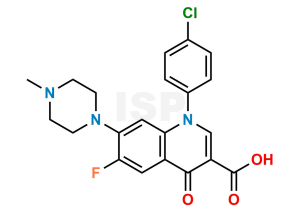 Difloxacin Hydrochloride Trihydrate EP Impurity C - Image 1