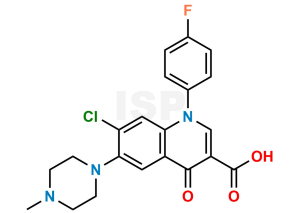 Difloxacin Hydrochloride Trihydrate EP Impurity E - Image 1