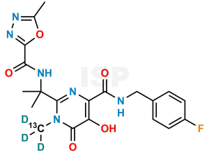 Raltegravir 13C D3 - Image 1