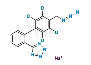 Azidomethyl Biphenyl Tetrazole – d4 - Image 1