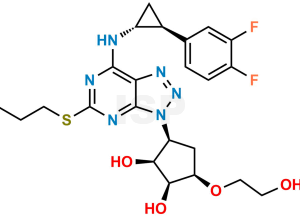 Ticagrelor (1S,2S,3S,5R) Isomer - Image 1