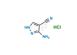Allopurinol Nitrile Hydrochloride Impurity - Image 1