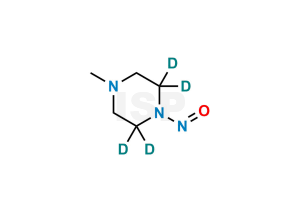 1-methyl-4-nitrosopiperazine-3,3,5,5-d4 - Image 1