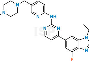 Abemaciclib Desfluoro Pyrimidine Imidazole Impurity - Image 1