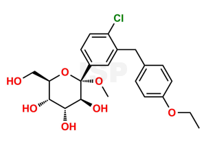 1α-Methoxy Dapagliflozin C-2 Epimer - Image 1