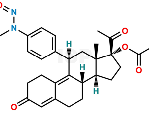N-Nitroso Ulipristal Acetate - Image 1