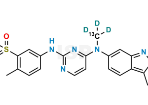 Pazopanib 13C D3 - Image 1