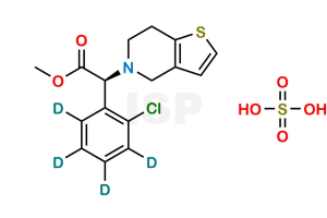Clopidogrel D4 Hydrogen Sulfate - Image 1