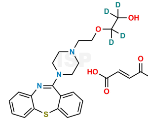 Quetiapine D4 Fumarate (Possibility 1) - Image 1