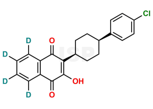 cis-Atovaquone-d4 (Atovaquone EP Impurity B-d4) - Image 1