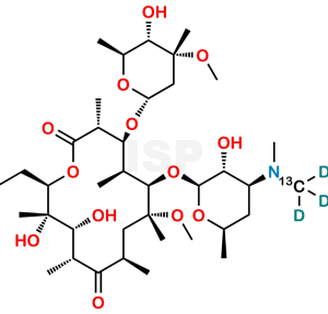 Clarithromycin 13C,D3 - Image 1