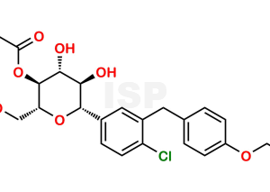 Dapagliflozin 3-Acetyl Impurity - Image 1