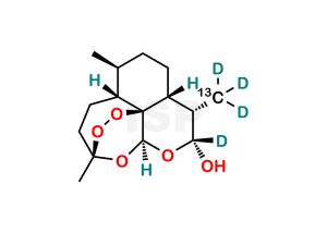 Dihydroartemisinin-13C,D4 - Image 1