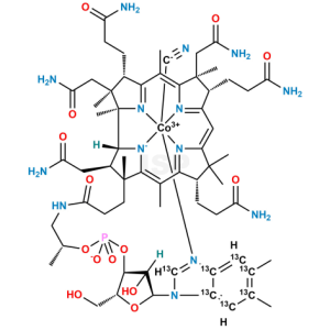 Cyanocobalamin 13C7 - Image 1