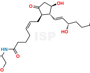 Desisopropyl N-Dihydroxypropyl Dehydrolatanoprostamide - Image 1
