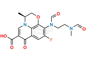 Levofloxacin Desethylene Diformyl Impurity - Image 1