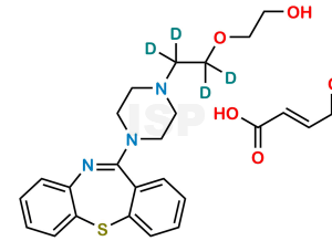 Quetiapine D4 Fumarate (Possibility 2) - Image 1