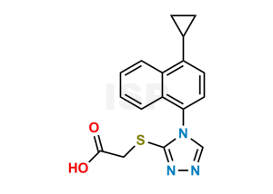 Lesinurad Desbromo Acid Impurity - Image 1