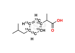 Ibuprofen-13C6 - Image 1